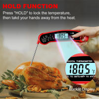 Termómetro Digital De Cocina Para Carne Agua Leche Cocina Barbacoa Al Aire Libre Impermeable Lectura Instantánea Metal - details 8
