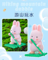 Nueva Caja Sorpresa De Conejo Liuliu Serie De Salidas De Conejo Ornamento Juguete Regalo Figura De Acción De Anime Para Niñas Bolsa Sorpresa Hecha a Mano - details 8