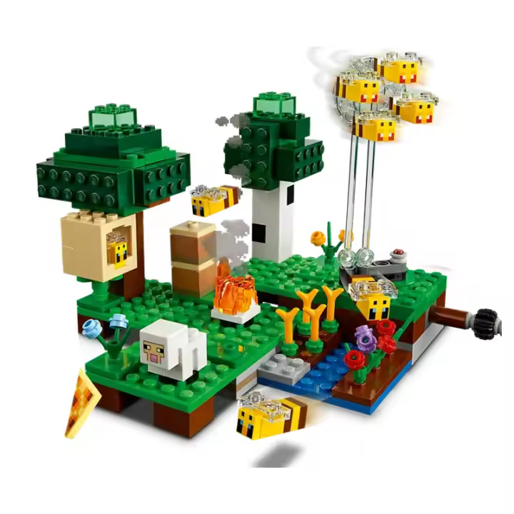 Conjuntos De Bloques Compatible MOC MC Mi Mundo Serie Juguete Educativo Para Niños El Apicultor De La Colmena Regalo Para Niños - 1