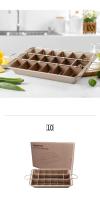 1Pc Molde Para Pastel De Lámina De Aleación De Hierro Ecológico Antiadherente Para Hornear Brownies Panes Y Postres Cuadrado - details 8