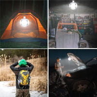 Lámpara De Camping LED Recargable Con Gancho Para Colgar Y Bombilla Plegable Luz Portátil Para Tienda De Camping Y Exteriores - details 11