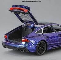 Audi RS7 Sportback 1:32 Coche De Juguete De Aleación Con Sonido Y Luz Para Niños Coleccionistas Vehículo Dieciséis Escala Decoración Para El Hogar - details 9