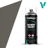 ACRYLICOS VALLEJO - SPRAY HOBBY PAINT FELDGRAU 400ml  ACRILICOS VALLEJO 28006 - para Miniaturas de Metal, Plástico y Resina con Acabado Mate. Con anillo coloreado para identificacion del color. - details 0