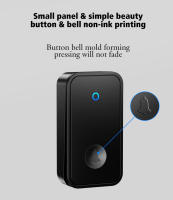 Timbre De Puerta Inalámbrico Impermeable Y Autoalimentado Para Hogar Sin Batería Con Sonido De Aviso 150M Receptor Remoto Bell - details 12