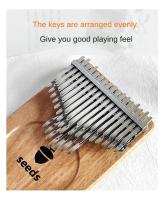 Kalimba De 41 Teclas Madera Okoume Tono C Precisión Profesional Acústico Piano De Dedos Tres Capas Útiles Para Principiantes Y Profesionales - details 4