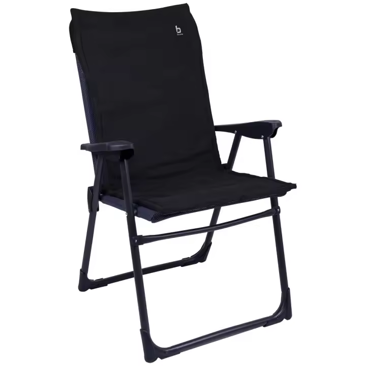 Bo-Camp - Toalla para silla S - Universal - Tejido de rizo acolchado - Antracita - 1