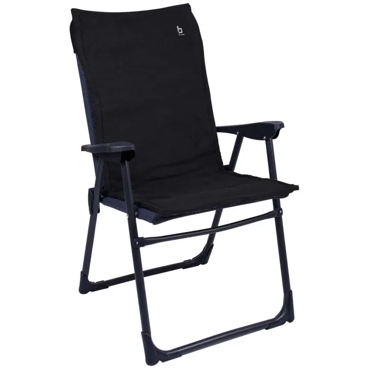 Bo-Camp - Toalla para silla S - Universal - Tejido de rizo acolchado - Antracita - 1
