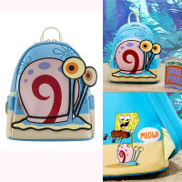 Mochila Spongebob Original De Loungefly Para Niños Y Mujeres Bolsa De Snail Para Escuela Elementaria Mochila Casual Regalo Para Niños - details 0