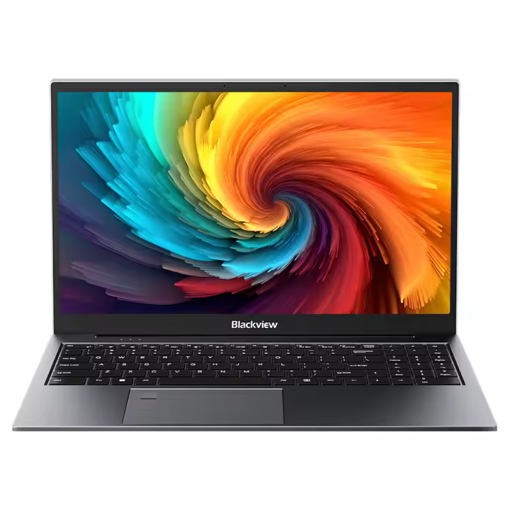 Blackview Acebook 8 Laptop, pantalla IPS de 15.6" 1920*1080, Intel Core N97 4 Core Hasta 3.6GHz, 16GB RAM 512GB SSD, WiFi de banda dual Bluetooth 5.0, 2*USB 3.0 1*USB 2.0 1*USB-C 1*HDMI 2.0 1*Jack de audio 1*Ranura para tarjeta MicroSD, Batería de 38Wh 36 - 1