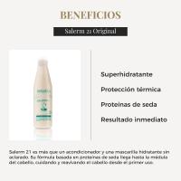 CasaSofia- Promocion Navidad. Comprando 3 Salerm 21 y llévate 1 champú de Salerm Pomegranate de 1200ml GRATIS.  Acondicionador de Pelo Instantáneo - Salerm 21 Silk Protein - 250 ml - sin Aclarado o con Aclarado - con Proteínas de Seda -Protector del Calor - details 3