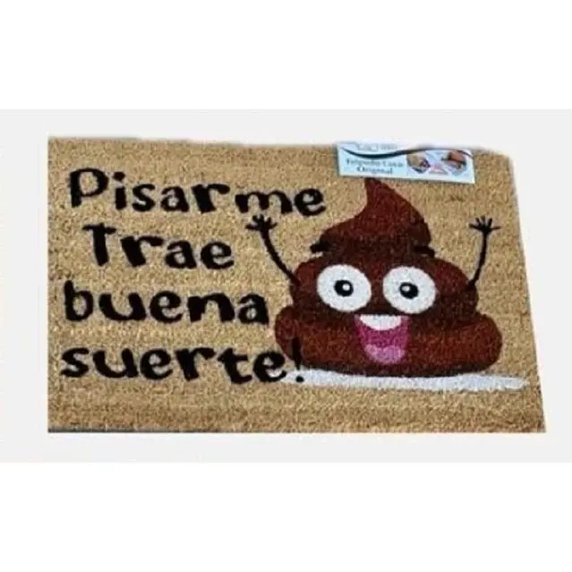 WAOW-Felpudos originales .Felpudo antideslizante multicolor para casa,decoracion del hogar 60x40 cm. - 1