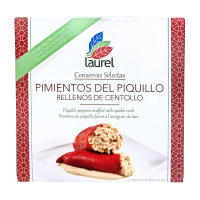 Pimientos del piquillo rellenos de Centollo. Conservas Laurel - details 0