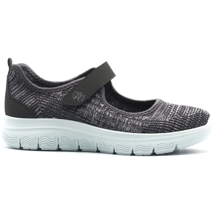 Zapatillas LAURA AZAÑA  para mujer en color gris - 1