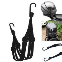 Cuerda De Motocicleta Con Red De Bolsa Accesorios De Motocicleta Correa Retráctil Para Casco Negro Nylon 60cm - details 0