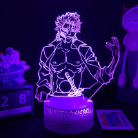 Lámpara Nocturna LED 3D Anime Bleach Para Decoración De Habitación Infantil Luz De Noche Para Niños Regalo Para Estudio - details 3
