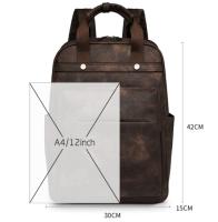 Mochila Antirrobo Mujer Casual Mujer,Cuero PU Bolso Casual,Impermeabilización,una mochila ideal para el trabajo, la oficina, las compras, los viajes y los viajes de negocios. - details 9