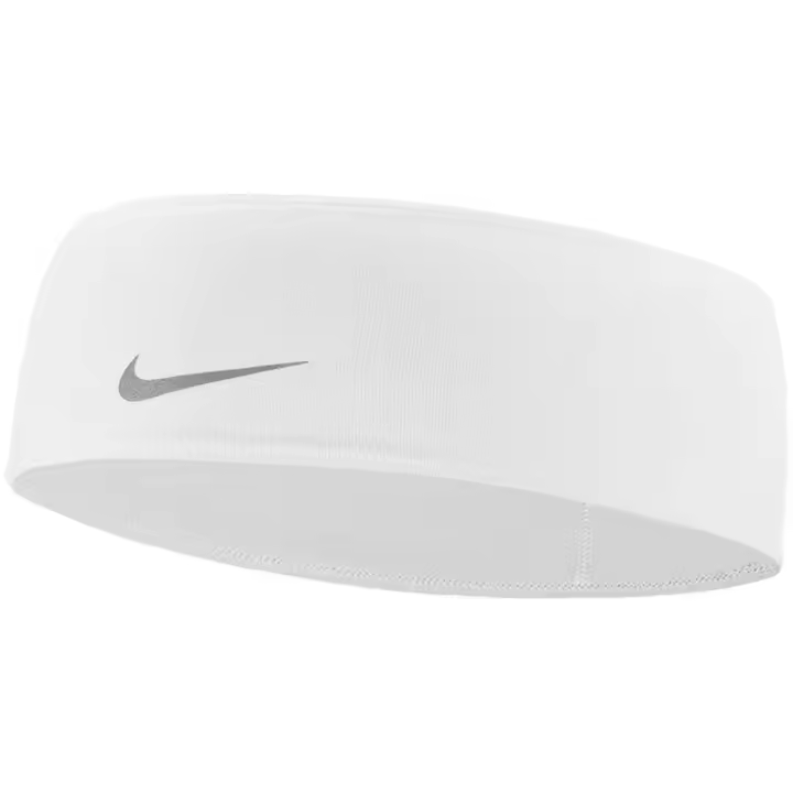 Banda para la Cabeza Nike Dri-Fit Swoosh 2.0 para unisex en color blanco - 1