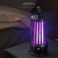 Lámpara Repelente De Mosquitos Portátil Recargable Por USB Trampa Eléctrica Para Insectos Silenciosa Anti-Mosquitos Para Exteriores - details 12