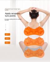 Dispositivo De Tracción Cervical Masajeador De Cuello Para Vertebra Cervical Estirador De Hombros Punto Trigémino Masajeador De Acupuntura De Cuello - details 13