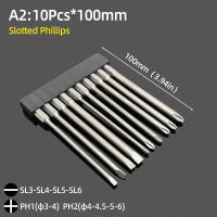 Juego De Puntas De Destornillador Magnético 1/4'' Hex S2 Acero Multifuncional Antideslizante Phillips Slotted Torx Hex Head Herramientas Manuales - details 7