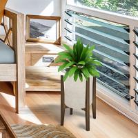 Soporte Para Plantas De Madera Sólida Ajustable Para Decoración Del Hogar Y Jardín Fácil De Montar Estantería Para Macetas De Patio - details 11