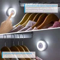 Lámpara De Noche LED 0.6W Recargable Y Magnética Para Bebé Y Dormitorio Luz Táctil Dimmable Para Cocina Y Estudio Fuente De Alimentación DC Material Del Cuerpo ABS - details 10