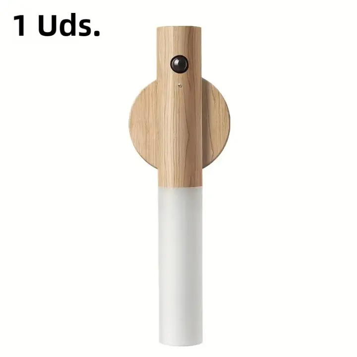 Lámpara De Armario LED Automática Con Sensor De Movimiento Magnética Y USB Recargable Tipo-C Luz Nocturna Para Garage Wardrobe - 1