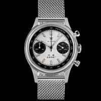 Reloj De Pulsera Deportivo Para Hombre AETEEY 1963 Pilot Quartz Cronógrafo Retro 42mm Resistente Al Agua Con Correa De Cuero Estilo Casual - details 7