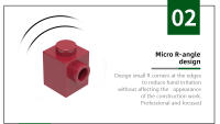 Wange 230Pcs Lote De Bloques De Construcción Compatible Con Bloques De Crea Juguete Para Niños Con Estudioso Lado Regalo Caja De Juguetes - details 5