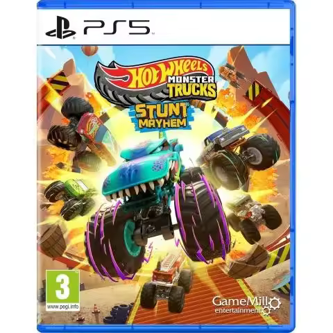 Hot Wheels Monster Trucks: Stunt Mayhem Juego Fisico para Consola Sony PlayStation 5 [ PAL ESPAÑA ] - 1
