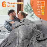 Washable double-layer temperature-controlled heating blanket flannel electric blanket cover blanket automatic protection - details 0