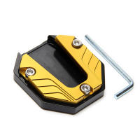 Extensor De Pies Para Motos Y Scooters Base Ampliada Antideslizante Placa De Soporte Metálica Universal Para Bicicletas Y Motocicletas - details 6