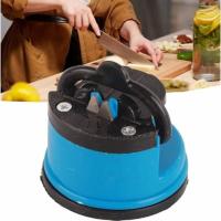 Afilador Portátil Para Cuchillos De Cocina Adecuado Para La Mayoría De Los Tipos De Hojas Profesionales De Afilar Cuchillos Herramienta De Afilado De Cuchillos (Rojo, Azul) - details 5