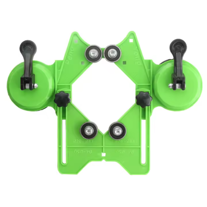 Allsome Localizador De Agujeros De Tijera De Vidrio 4-83mm Con Cabeza De Succión Y Guía De Perforación Para Mármol Y Diamante Ajustable Herramienta De Perforación Para El Hogar - 1