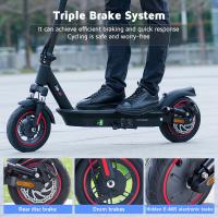 iScooter i10 Patinete Eléctrico, Motor de 650W, Batería de 36V 15Ah, Neumáticos Neumáticos de 10 Pulgadas, Velocidad Máxima de 40km/h, Autonomía Máxima de 45km, Suspensión Delantera y Trasera, Freno Eléctrico y de Disco - details 6