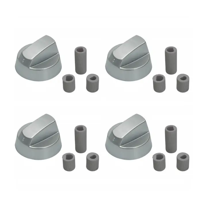 Pack 4 mandos cocina UNIVERSAL color inox - 1