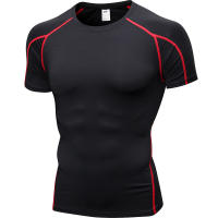 Camiseta Deportiva De Hombre Para Correr Y Fitness Secado Rápido Cuello Redondo Elasticidad Musculación Entrenamiento Deportivo - details 11