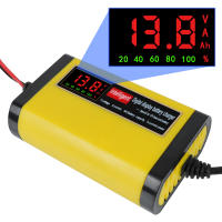 Cargador De Batería De Coche Automático Completo 2A Inteligente Carga Rápida Con Pantalla LCD Digital - details 10