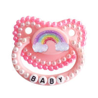 Biberón De Silicona Para Adultos En Forma De Arco Iris Y Rosa 100% Hecho a Mano Tamaño Adulto Para AB DL Y Niñas - details 0