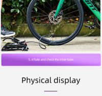 Tubo Interno De Bicicleta Ultraligero OFFBONDAGE 39g 700CC Material TPU Valvula Francesa Accesorio De Neumático Para Vehículo - details 14