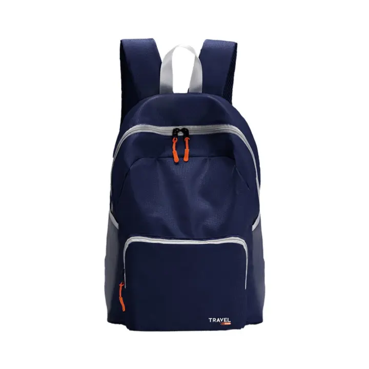 Mochila Plegable Ultraligera Impermeable Para Hombres Y Mujeres Mochila De Viaje Camping Senderismo Tamaño 28.5*19.5*41cm Colores Variados - 1