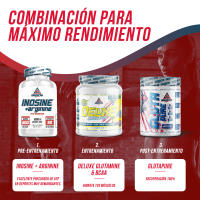 AS American Suplement | Inosine+Arginine ATP Booster | 60 Cap. | 800mg de Inosina | 200mg de Arginina | Aumenta la Fuerza | Aumenta Resistencia | Aumenta Riego Sanguíneo y Cantidad de Glóbulos Rojos - details 1