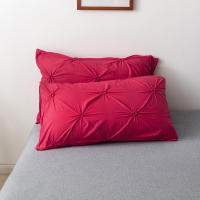 Set De Edredón 3 Piezas Con Cierre De Cremallera Y Amarras En Esquinas Microfibra Suave Con Pliegues Pinch Detección De Alta Calidad - details 80