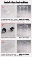 Caja De Cría Para Peces De Acuario 1PC Caja De Incubación Para Recién Nacidos Apta Para Betta Y Camarones Material Duradero Plástico - details 5