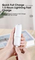 Ventilador Portátil De 2000mAh Mini USB Recargable Mano De Escritorio Silencioso Plegable Para Oficina Y Hogar Power Bank Air Cooler - details 7