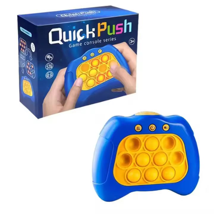 Juego De Pop It Para Niños Y Adultos Juguetes Creativos Anti-Stress Entrenamiento Manual Divertido Electrónico Para Desestresarse - 1