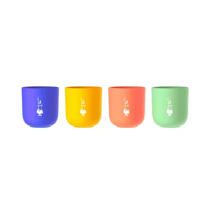 Bialetti Set 4 Tazasde Café Multicolor - 1