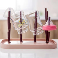Soporte De Encaje Para Botella De Leche En Forma De Árbol Para Bebés Organizador De Secado a Prueba De Polvo Regalo De Pascua - details 2