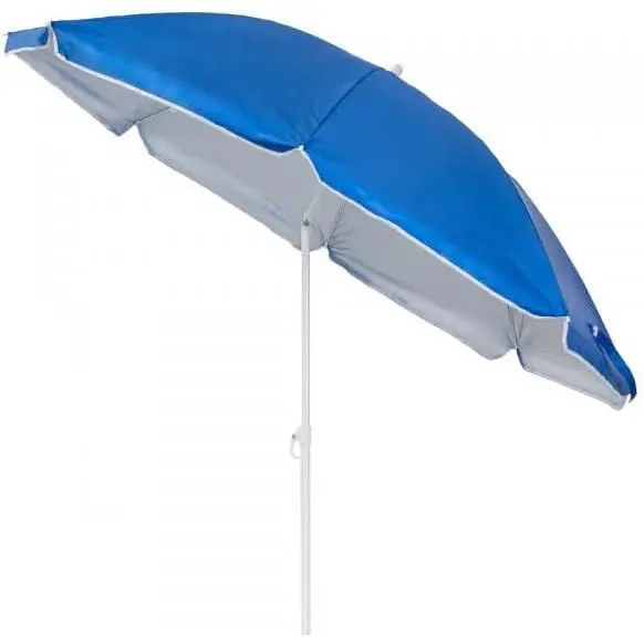Sombrillas de Playa PLUSHOME - Parasoles Resistentes Al Viento y Protección Solar UPF +50 - Varios Tamaños y Colores Disponibles - 1