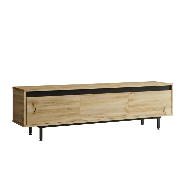 Venprodin - Mueble Luvio Tv Patas De Metal - 1